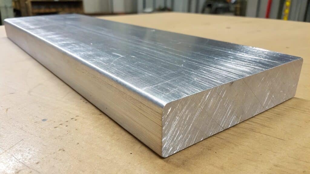 A graphic showing the stress-strain curve for 6061-T6 aluminum, with the ultimate tensile strength clearly labeled.